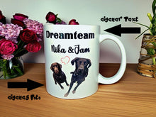 Lade das Bild in den Galerie-Viewer, Tasse mit eigenem Hundefoto personalisierbar - Das perfekte Geschenk für Tierliebhaber, Muttertagsgeschenk, Vatertagsgeschenk