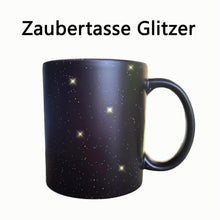 Lade das Bild in den Galerie-Viewer, Tasse mit schwarzer Labrador für wahre Morgenmuffel mit dem Spruch "MORGENMUFFEL, bitte nicht stören!"