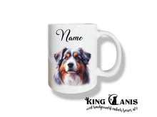 Lade das Bild in den Galerie-Viewer, Tasse mit Rasse-Portrait personalisierbar - Das perfekte Geschenk für Hundeliebhaber