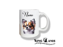 Lade das Bild in den Galerie-Viewer, Tasse mit Rasse-Portrait personalisierbar - Das perfekte Geschenk für Hundeliebhaber