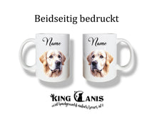 Lade das Bild in den Galerie-Viewer, Tasse mit Rasse-Portrait personalisierbar - Das perfekte Geschenk für Hundeliebhaber