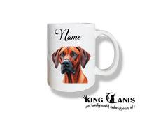 Lade das Bild in den Galerie-Viewer, Tasse mit Rasse-Portrait personalisierbar - Das perfekte Geschenk für Hundeliebhaber