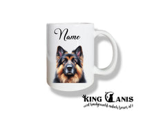 Lade das Bild in den Galerie-Viewer, Tasse mit Rasse-Portrait personalisierbar - Das perfekte Geschenk für Hundeliebhaber