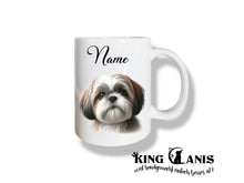 Lade das Bild in den Galerie-Viewer, Tasse mit Rasse-Portrait personalisierbar - Das perfekte Geschenk für Hundeliebhaber