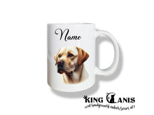 Lade das Bild in den Galerie-Viewer, Tasse mit Rasse-Portrait personalisierbar - Das perfekte Geschenk für Hundeliebhaber
